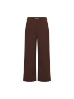 Lanius Damen Hose verkürzte Hose GOTS chocolate