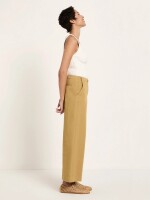 Lanius Damen Hose verkürzte Hose OCS khaki