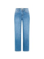 Lanius Damen Jeans relaxed GOTS stonewash blue denim 40