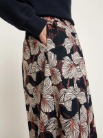 Lanius Damen Rock Midirock GOTS print bloom onyx