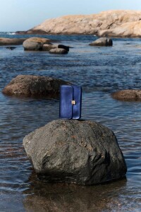 by bar Damen Handtasche Loua gloss bag gem blue