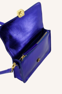 by bar Damen Handtasche Loua gloss bag gem blue