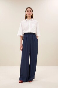 by bar Damen Bluse Pilar poplin white