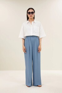 by bar Damen Bluse Pilar poplin white