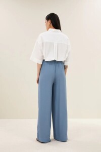 by bar Damen Bluse Pilar poplin white