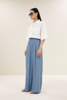 by bar Damen Bluse Pilar poplin white