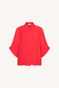 by bar Damen Bluse Sunny satin stripe lollipop