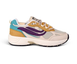 Genesis Footwear Damen Schuhe G-Eco 99 Multi Flowers Sand/Wheat/Purple/Petrol
