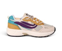 Genesis Footwear Damen Schuhe G-Eco 99 Multi Flowers Sand/Wheat/Purple/Petrol