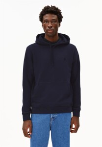 Armedangels Herren Pullover Hoodie Paarlo Fleece night sky
