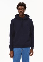 Armedangels Herren Pullover Hoodie Paarlo Fleece night sky