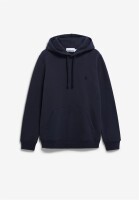Armedangels Herren Pullover Hoodie Paarlo Fleece night sky