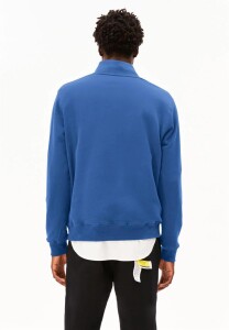 Armedangels Herren Pullover Troyer WAARLO Fleece dark...