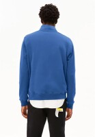 Armedangels Herren Pullover Troyer WAARLO Fleece dark morning