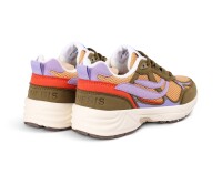Genesis Footwear Damen Schuhe G-Eco 99 Multi Colour Olive/Mustard/Lavender