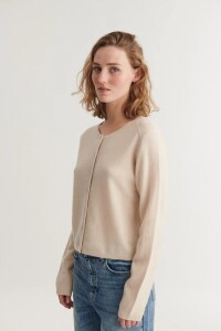 Basic Apparel Damen Cardigan Selem Moonbeam
