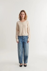 Basic Apparel Damen Cardigan Selem Moonbeam