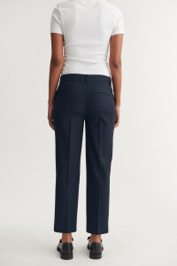 Basic Apparel Damen Hose Radi slim navy melange