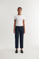 Basic Apparel Damen Hose Radi slim navy melange XL