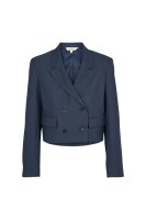 Basic Apparel Damen Blazer Radi short navy melange