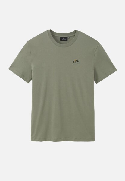 Recolution Herren T-Shirt Agave Bike pine green