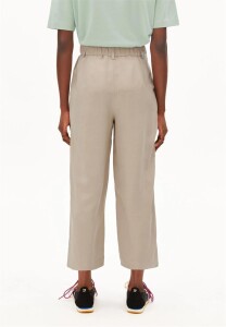 Armedangels Damen Hose Caarunus Lino sandstone