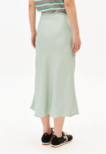 Armedangels Damen Rock Lenovaa satin slip-skirt foam