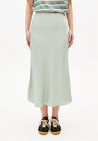 Armedangels Damen Rock Lenovaa satin slip-skirt foam