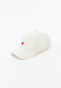 GIVN Unisex Basecap GB-Tim (Heart) Off White onesize