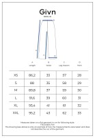 Givn Damen Hose GB-Fay Chocolate Brown (Linen)