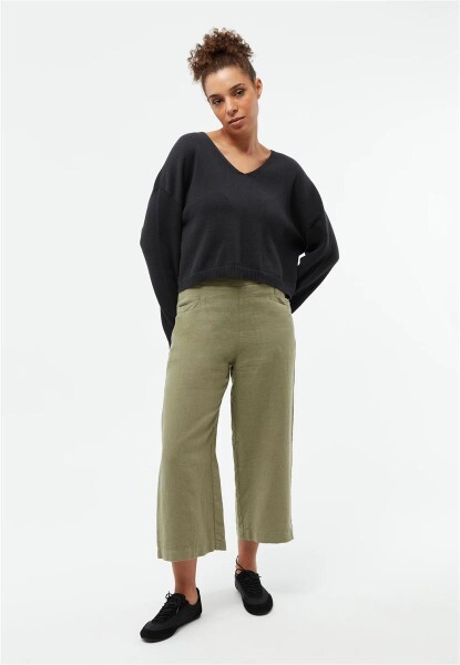 Givn Damen Hose GB-Fay Faded Olive (Linen)