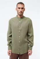 Givn Herren Hemd GB-Wes Faded Olive (linen)