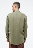 Givn Herren Hemd GB-Wes Faded Olive (linen)