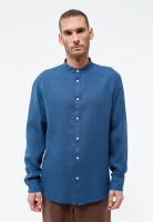 Givn Herren Hemd GB-Wes Blazing blue (linen)