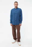 Givn Herren Hemd GB-Wes Blazing blue (linen)