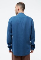 Givn Herren Hemd GB-Wes Blazing blue (linen)