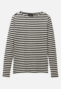 Recolution Damen Longsleeve Iris Stripes dark navy