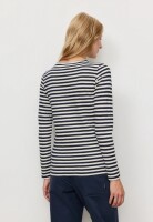 Recolution Damen Longsleeve Iris Stripes dark navy