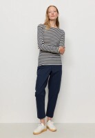 Recolution Damen Longsleeve Iris Stripes dark navy