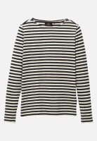 Recolution Damen Longsleeve Iris Stripes dark navy