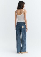 Thinking Mu Damen Hose Kettan Railway Stripes