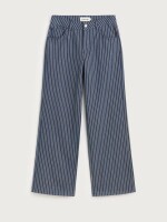 Thinking Mu Damen Hose Kettan Railway Stripes