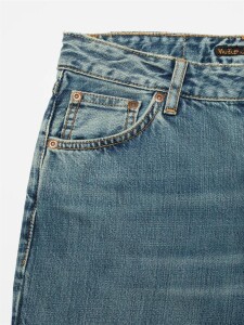 Nudie Jeans Damen Dusty Dee Streaky Wash