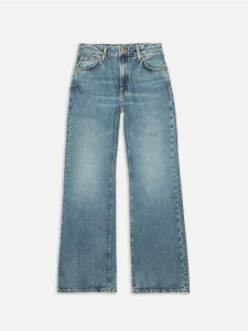 Nudie Jeans Damen Dusty Dee Streaky Wash