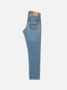 Nudie Jeans Herren Hose Solid Ollie Blue Blur