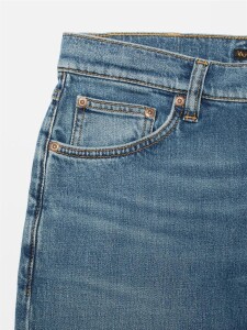 Nudie Jeans Herren Hose Solid Ollie Blue Blur