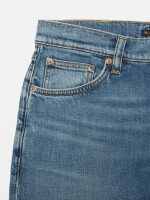 Nudie Jeans Herren Hose Solid Ollie Blue Blur