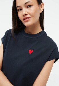 Givn Damen T-Shirt GB-Laila midnight blue (Heart)
