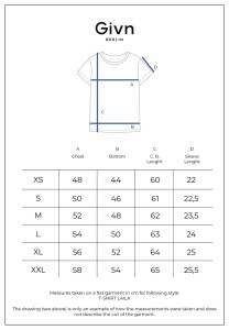 Givn Damen T-Shirt GB-Laila midnight blue (Heart)