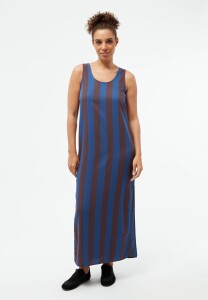 GIVN Damen Kleid GB-Lotta Blazing Blue/ Chocolate Brown